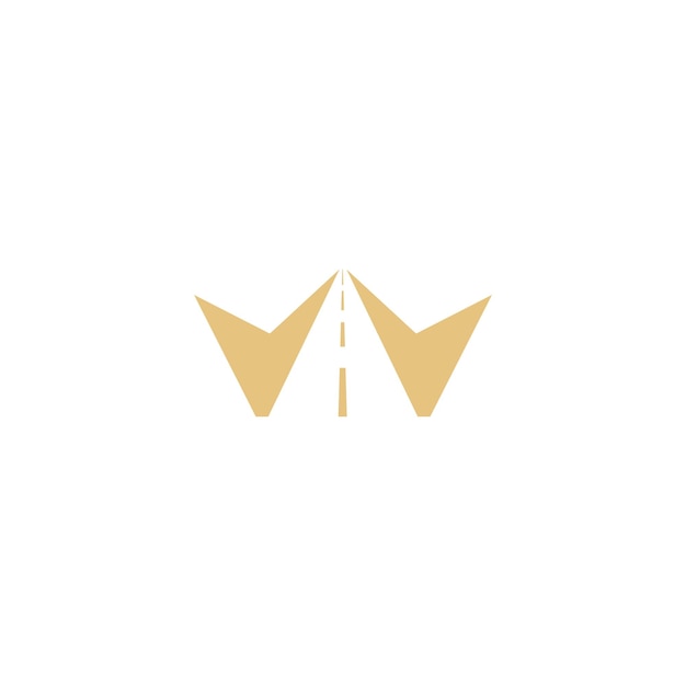 O logotipo king39s crown é combinado com a forma da rua icon crown street