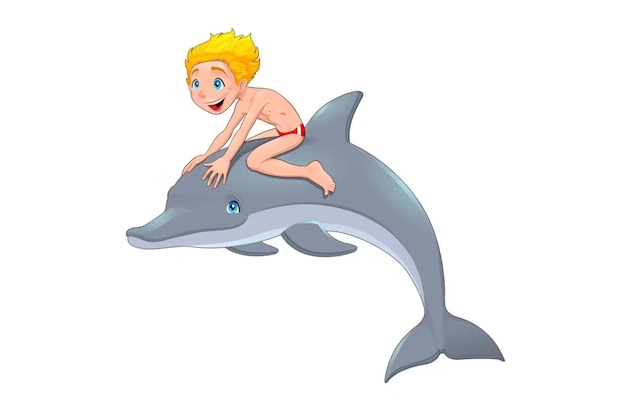 O menino e o golfinho