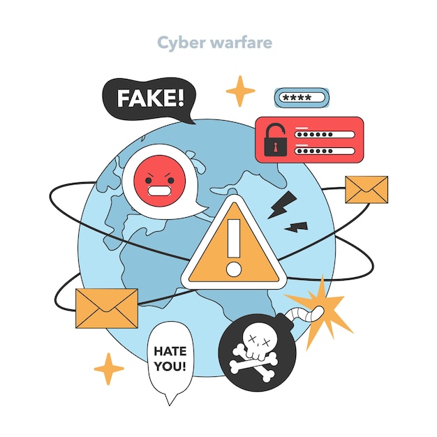 O mundo digital sob cerco, a raiva, as mensagens de ódio e a desinformação se transformam em guerra cibernética.