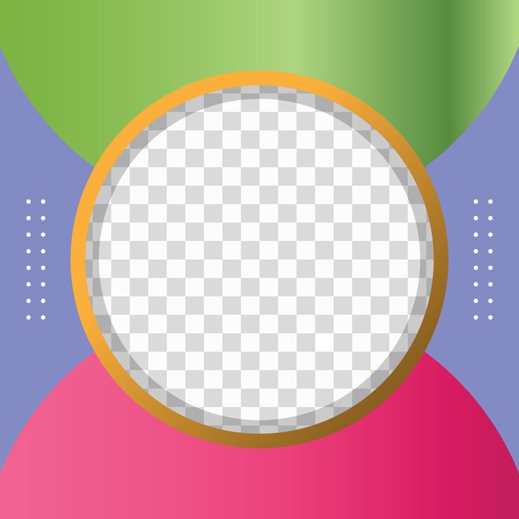 Vetor o twibbon moderno é fácil de usar, basta adicionar sua foto e aplicá-la em todas as postagens de mídia social