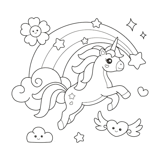 Imagem da Lol Para Colorir  Unicornio pintar, Dibujos para colorear  gratis, Unicornio colorear