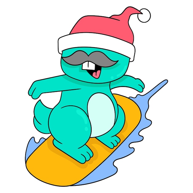 O urso está patinando na neve kawaii de imagem de ícone de patinação rápida