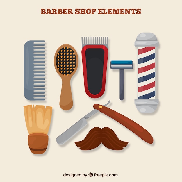 Objetos barbearia definir