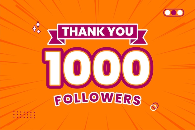 Obrigado, 1000 seguidores nas redes sociais.