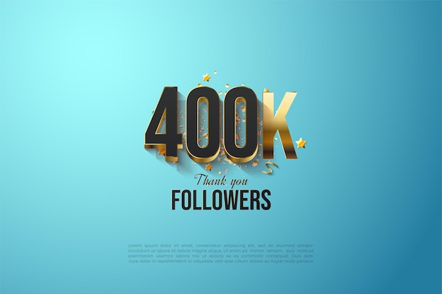 Obrigado, 400 mil seguidores