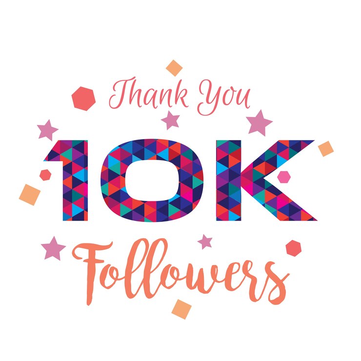 Vetor obrigado seguidores