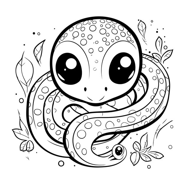 Vetor octopus livro de colorir para adultos ilustração vetorial em preto e branco