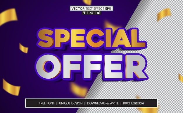 oferta especial de verão venda cibernética de noite impressão olá de volta à escola descontos efeito de texto