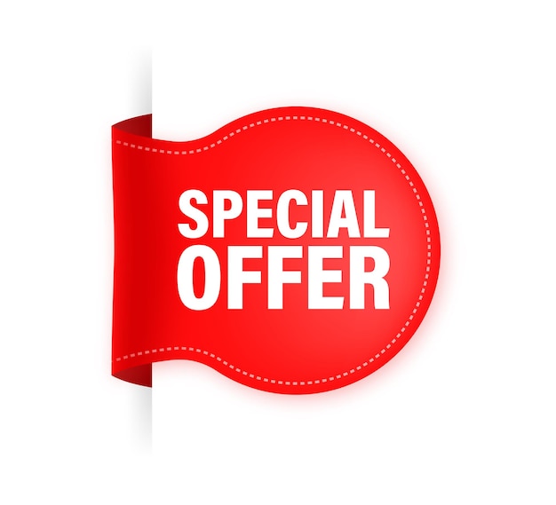 Oferta especial fita vermelha