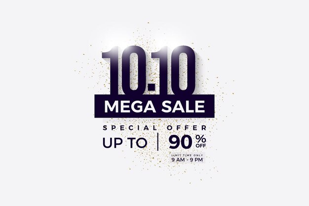 Oferta especial na venda 1010 com um desconto de até 90 por cento