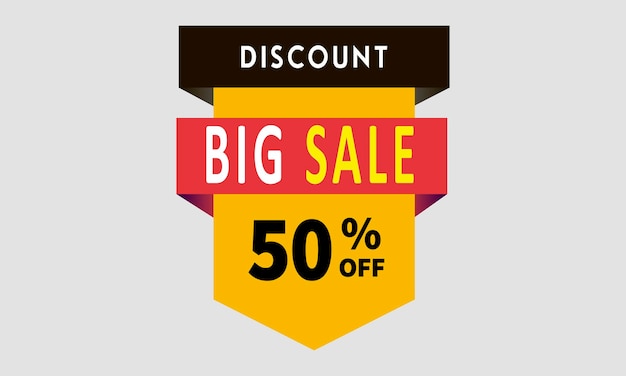 Oferta limitada banner de mega venda cartaz de venda oferta especial de grande venda descontos 60 offvector illu