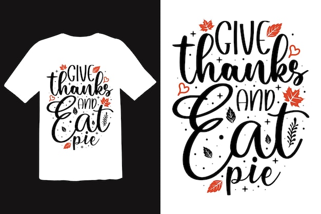 Ofício de tipografia de ação de graças, outono, design de camiseta svg de outono