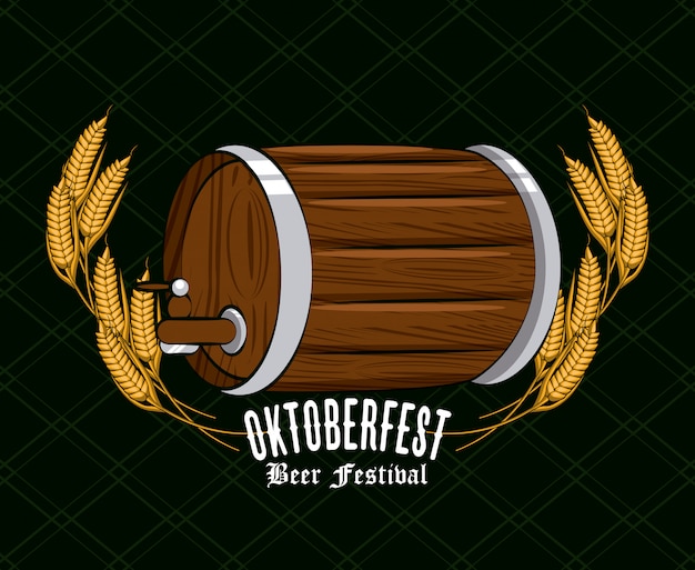 Oktober fest card