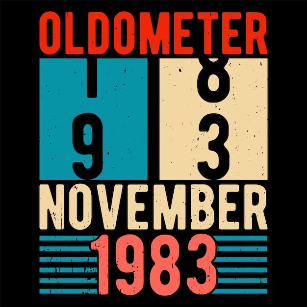 Oldômetro novembro de 1983