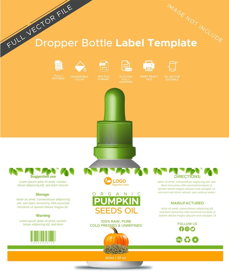 Vetor óleo de casamento de rosa 3d botella vector template