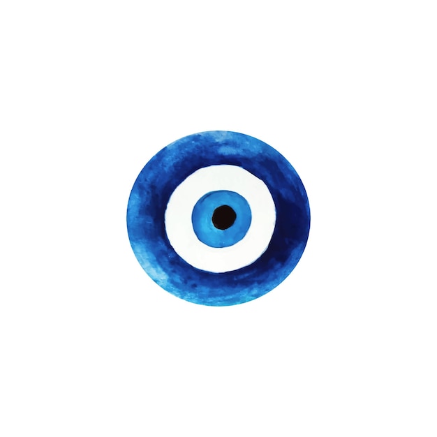 Olho mau ou símbolos turcos design moderno de amuletohamsa eye karma símbolo de bruxaria mágica