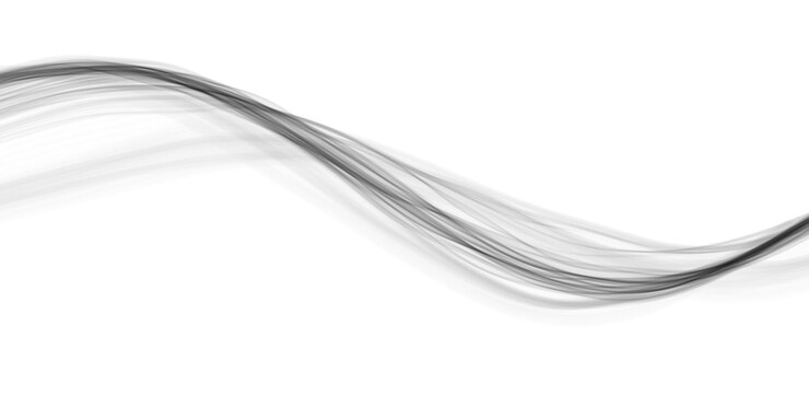 Vetor onda abstrata branca design de linha mágica elemento de movimento de curva de fluxo ilustração ondulada de gradiente de néon