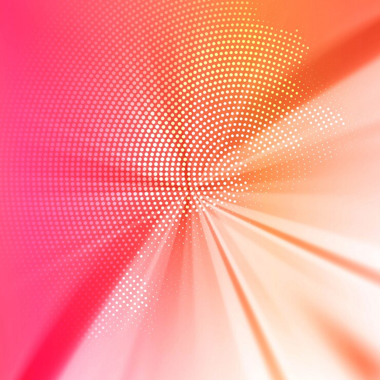 Vetor onda de redemoinho colorido abstrato com fundo dotes