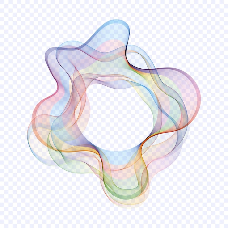 Vetor ondas abstratas de brilho dourado em um fundo preto o conjunto de ondas douradas brilha