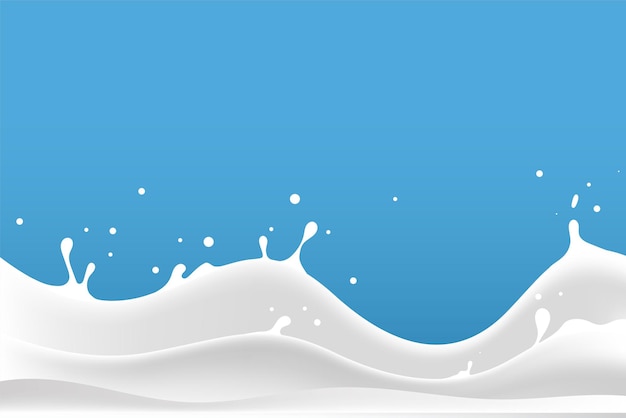 ondas de água láctea elementos adicionais de projeto