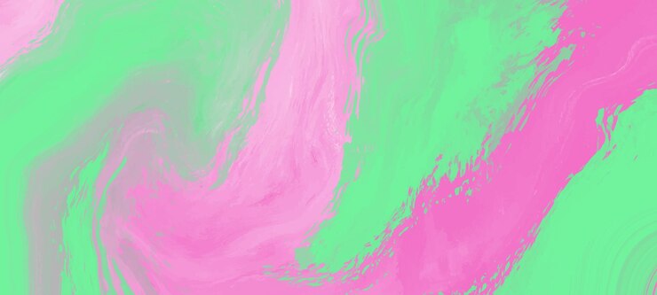Vetor ondas pintadas a óleo abstratas feitas à mão
