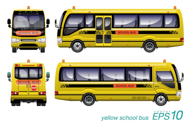 Vetor Ônibus escolar