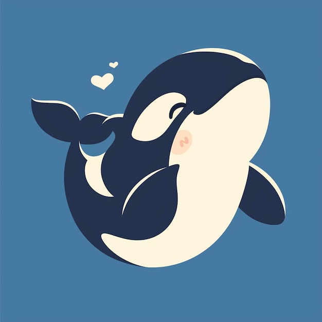 Orca caçando em uma vagem
