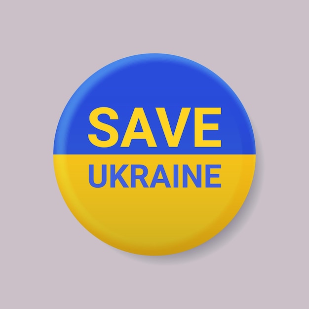 Ore pela paz da bandeira da ucrânia, salve a ucrânia da rússia, pare a ilustração vetorial do conceito de guerra