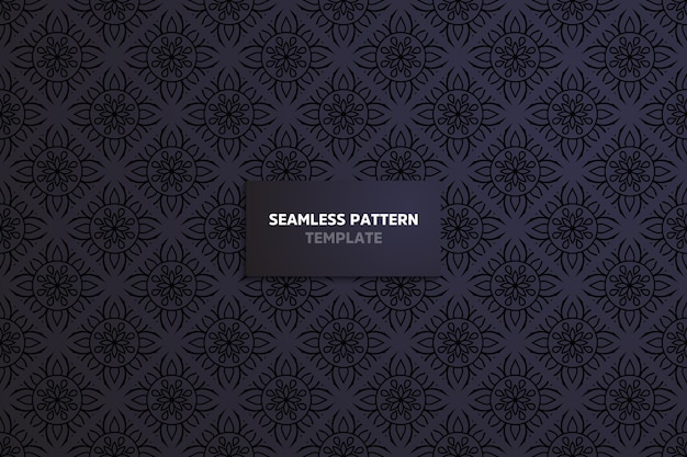 Vetor ornamental seamless pattern