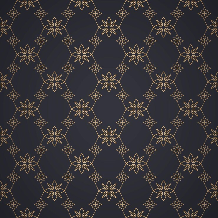 Ornamento decorativo sem costura de fundo
