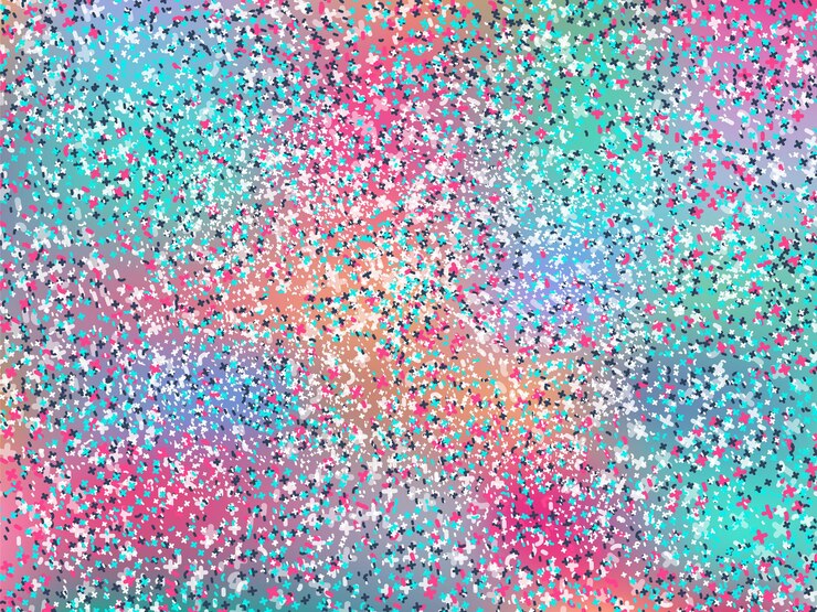 Vetor ornamento étnico tribal de fundo abstrato a arte pop circunda o papel de parede retrô grunge