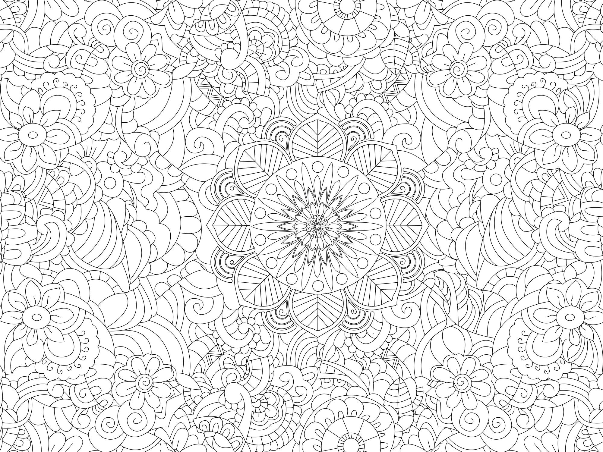 desenhos para colorir de lindas flores de lírio para imprimir. contorno de  lírios. página em preto e branco para livro de colorir. coloração  anti-stress. flores de arte de linha 13368547 Vetor no