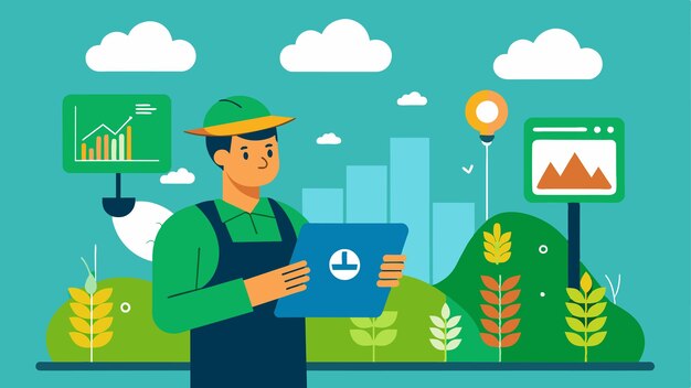 Os dados em tempo real sobre o crescimento das culturas e as condições climáticas permitem aos agricultores tomar decisões precisas sobre