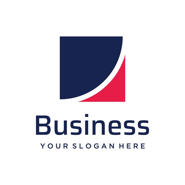 Vetor os elementos criativos abstratos do modelo de logotipo são universais e podem ser usados para propriedade ou construção de cartão de visita de empresa de marca comercial