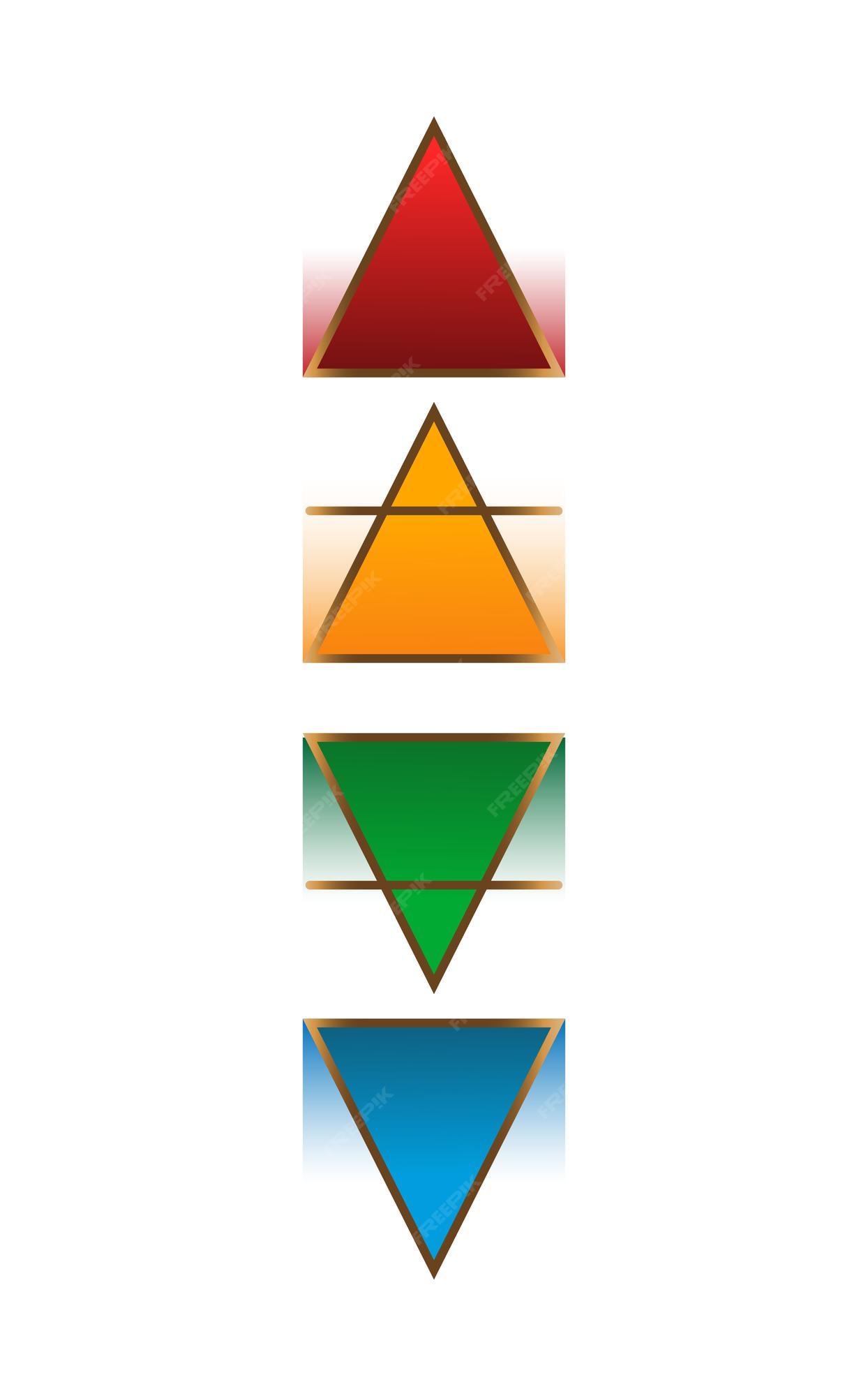 4 Elementos Dos Símbolos Da Natureza Com Ar E Sinal De Fogo Na água Da  Terra Em Círculo Com Desenho Do Vetor De Gradação De Sombra Ilustração do  Vetor - Ilustração de