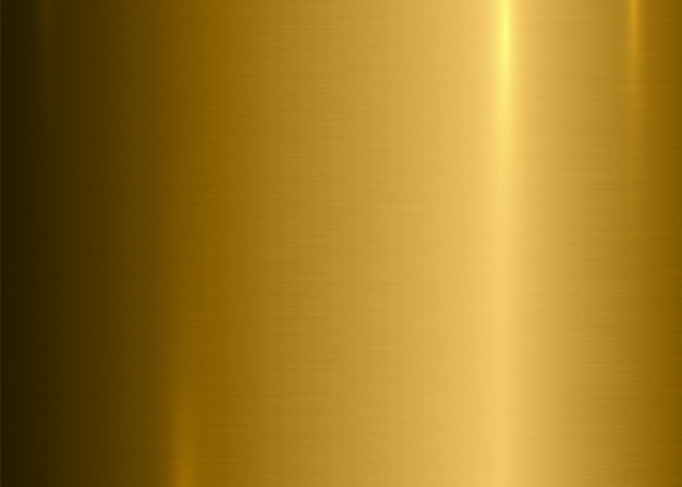 ouro abstrato texturizado de fundo de metal níquel escovado ou superfície dourada com destaque realista