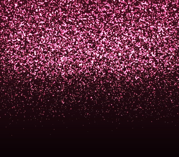 Vetor ouro rosa. textura de glitter. partículas douradas.