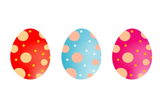 Ovos coloridos do dia de páscoa, feliz dia de páscoa comemorar