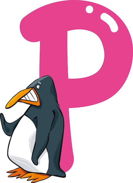 Vetor p para pinguim