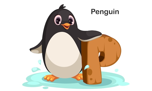 P para pinguim