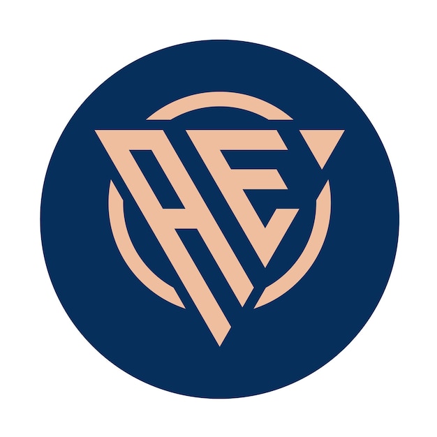 Pacote criativo simples de designs de logotipo ae com letras iniciais