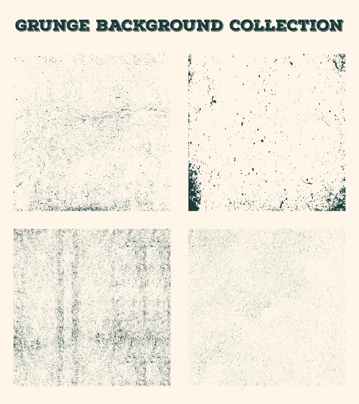 Vetor pacote de coleção de fundo de grunge vetorial