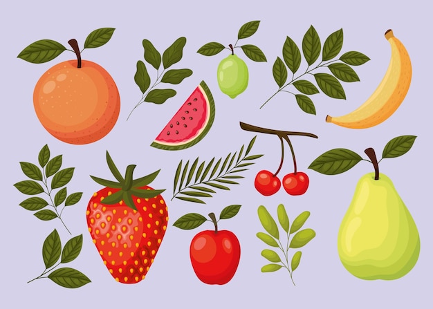 Pacote de frutas