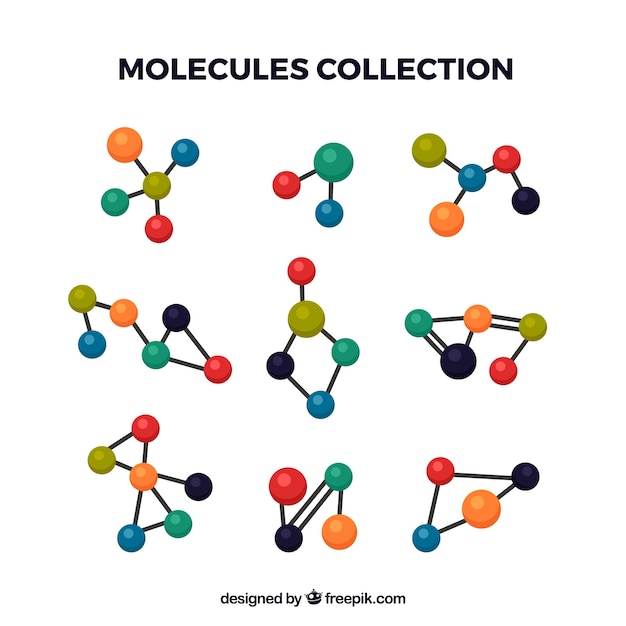 Pacote de várias estruturas moleculares
