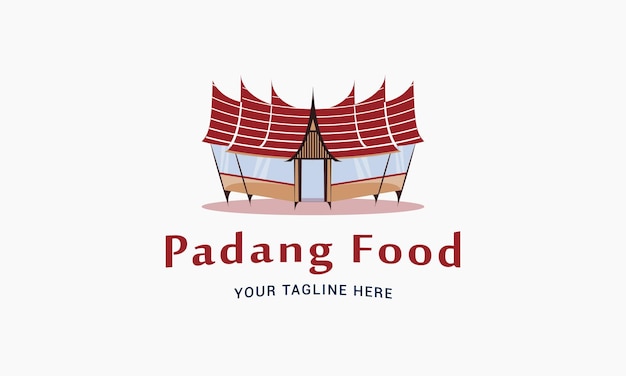 Vetor padang comida logotipo 3