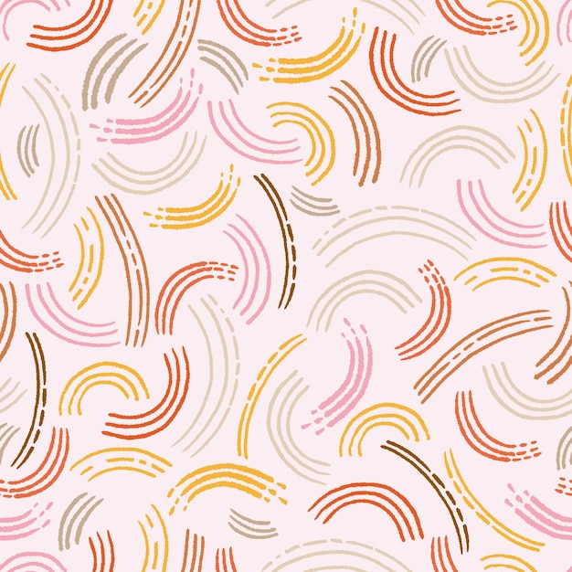 Padrão abstrato colorido repita o padrão de cores pastel