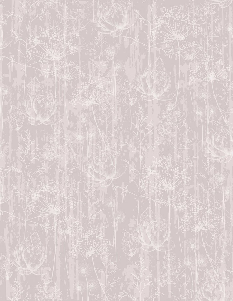 Vetor padrão abstrato de flor de dente-de-leão