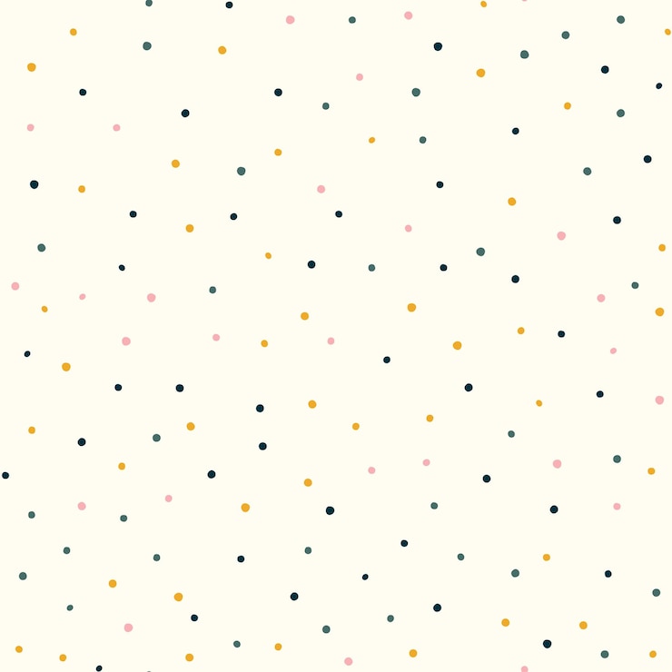Padrão abstrato sem costura com pequenos pontos em cores pastel aleatórias