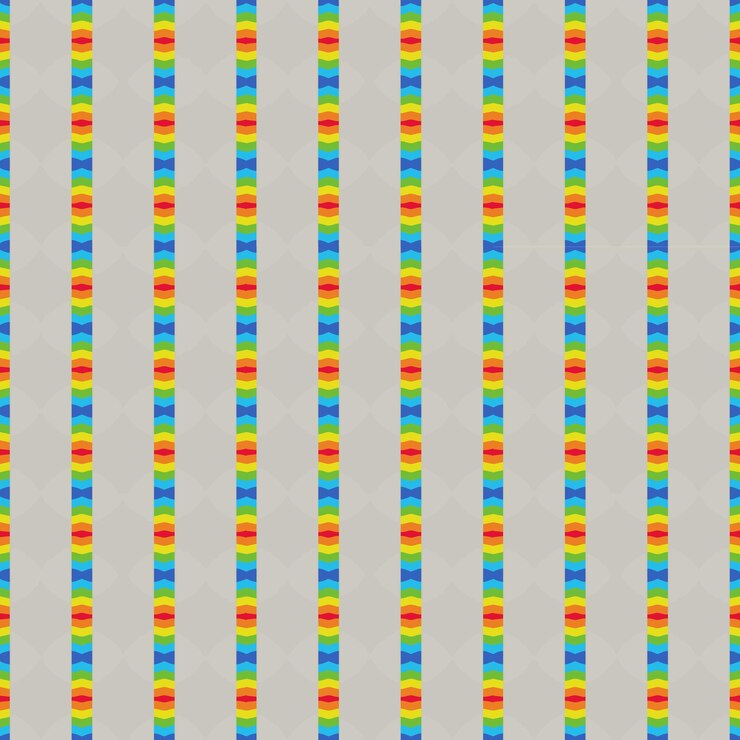 Vetor padrão abstrato sem costura multicolor fundo e pano de fundo multicolor desenho ornamental colorido