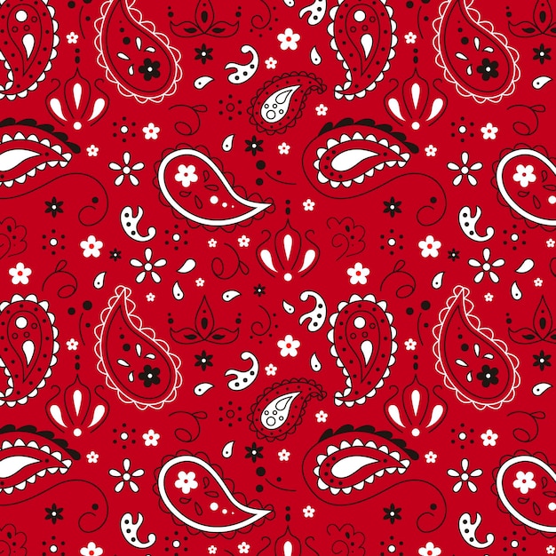 Padrão bandana paisley